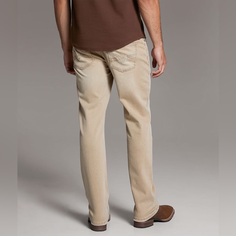 BKE Buckle Jake Men’s Khaki Chino Pants Size 36x29.5 Beige Brown Straight‎ Leg - Picture 5 of 9